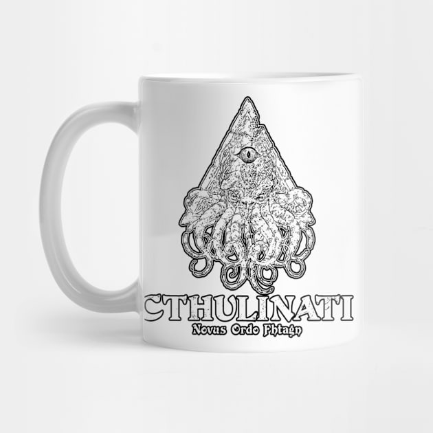 Cthulinati (Alt Print) by Miskatonic Designs